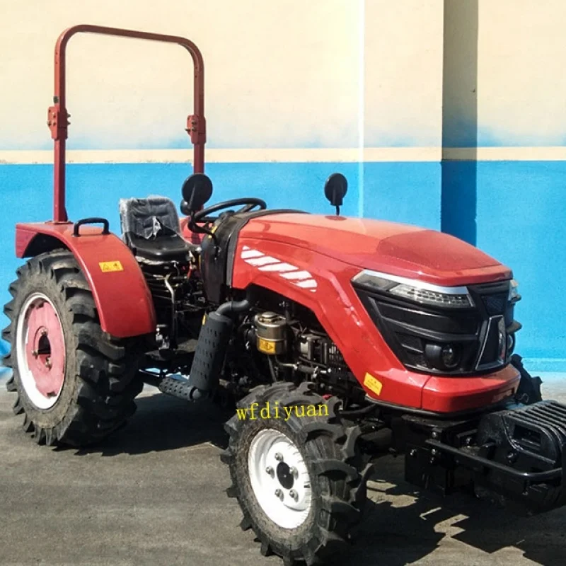 Прочный: мини-трактор 60hp 4wd 4x4 тягач тягачи для сельского хозяйства