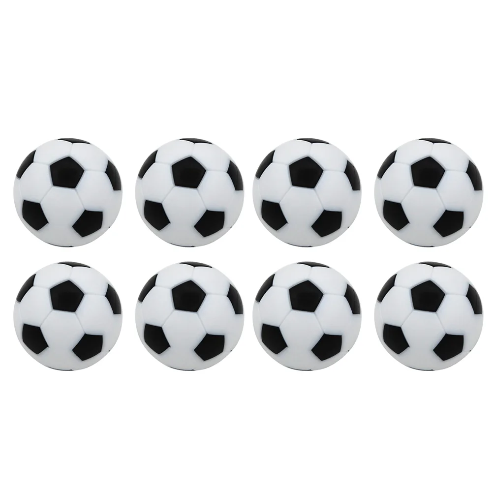 

8pcs Table Soccer Balls Replacement Football Balls Tabletop Game Balls Replacement Football Foosball Accessories