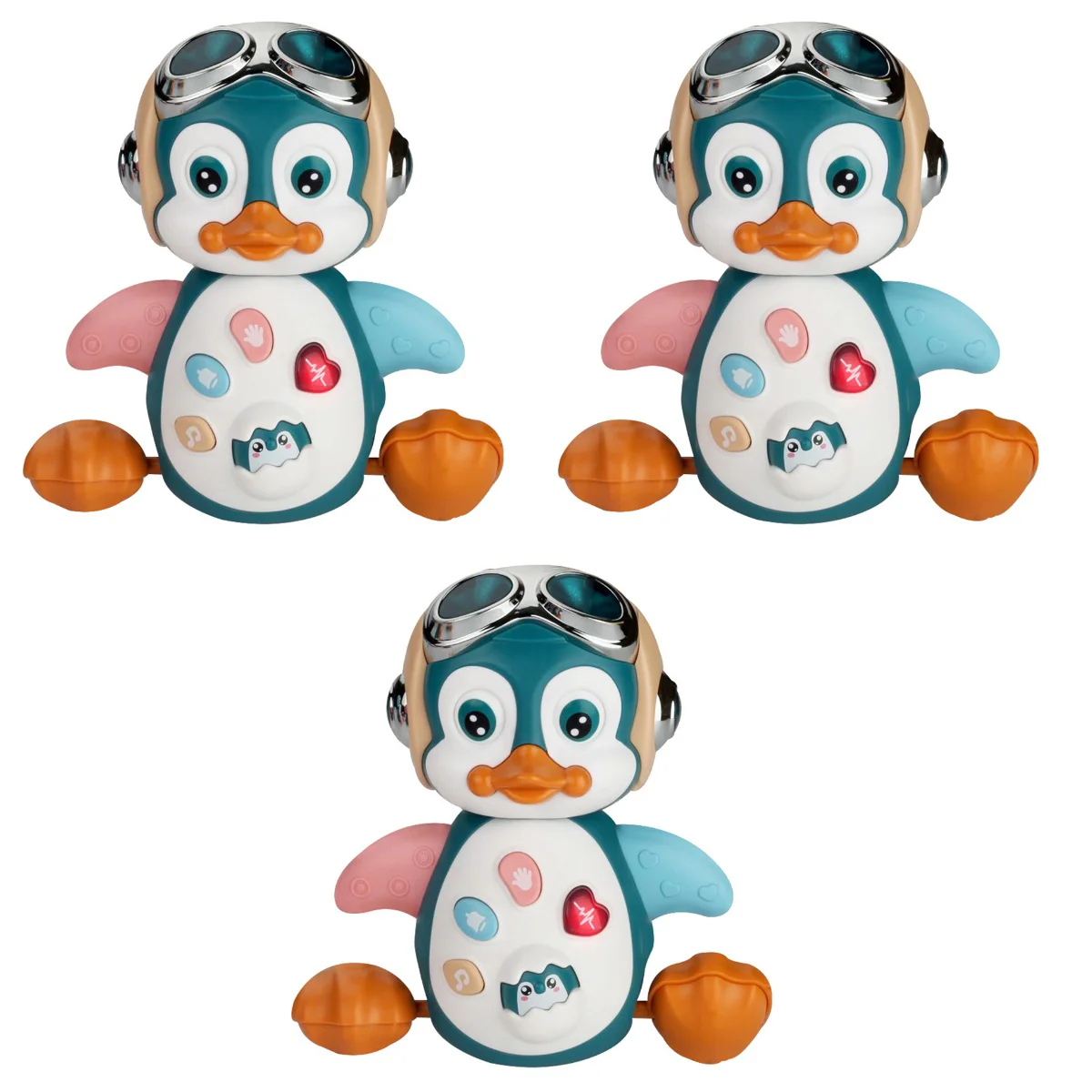 

3 шт. Электрический светильник танцующий Пингвин образование (случайный цвет)