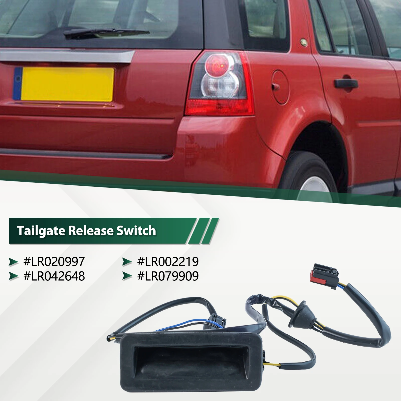 LR020997 LR042648 LR002219 LR079909 спуск задней двери багажника автомобиля ручка переключателя