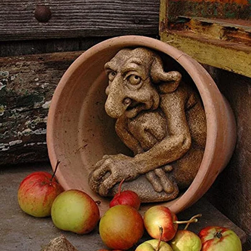 

Садовая Статуэтка Gargoyle, непослушный дом, украшения для дома, украшение и причудливый сад, художественный декор, гаргойл, родина