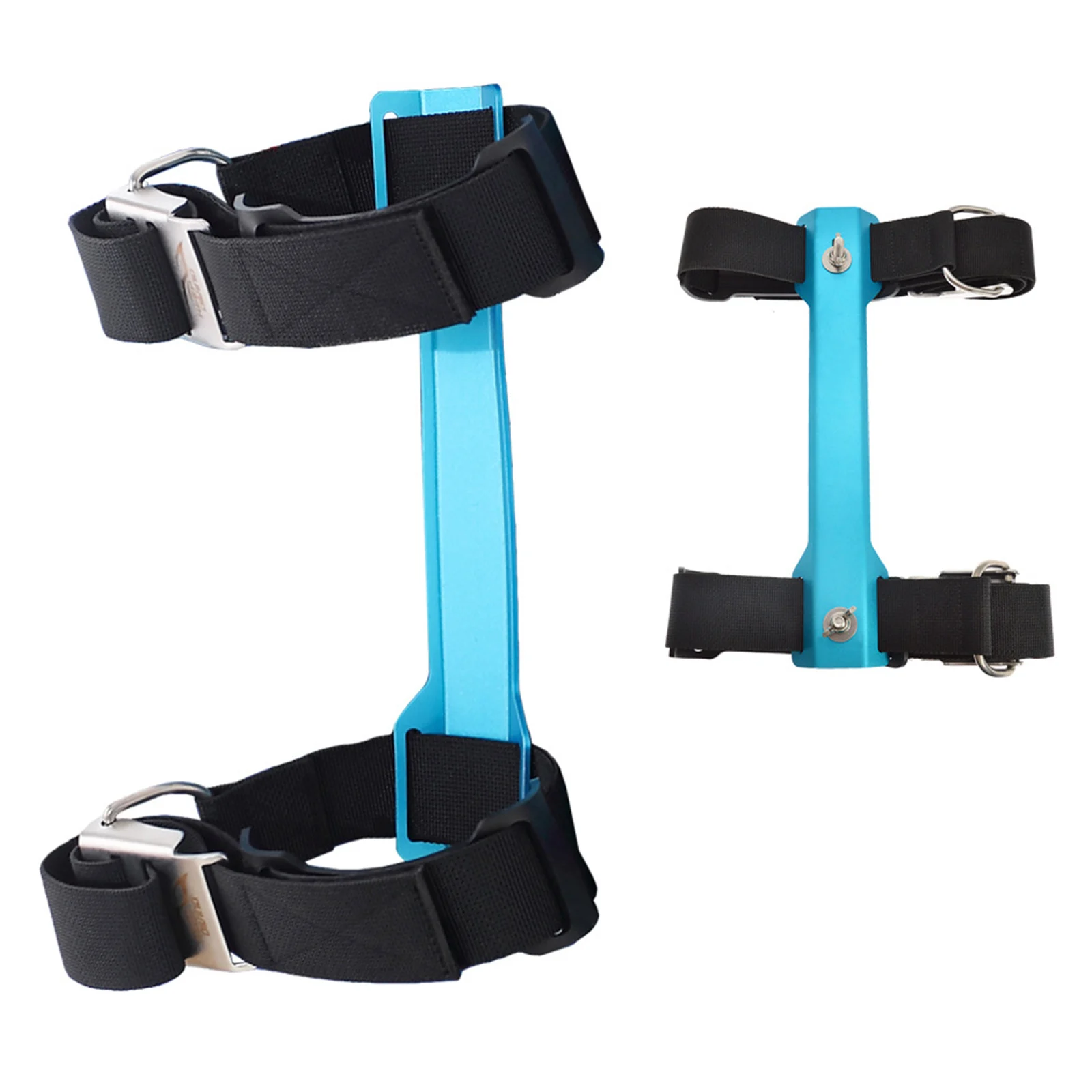 

Premium Diving Back Fly Bracket Single Bottle Adapter Cylinder Strap Set Built for Long Life with Seawater Resistant Straps
