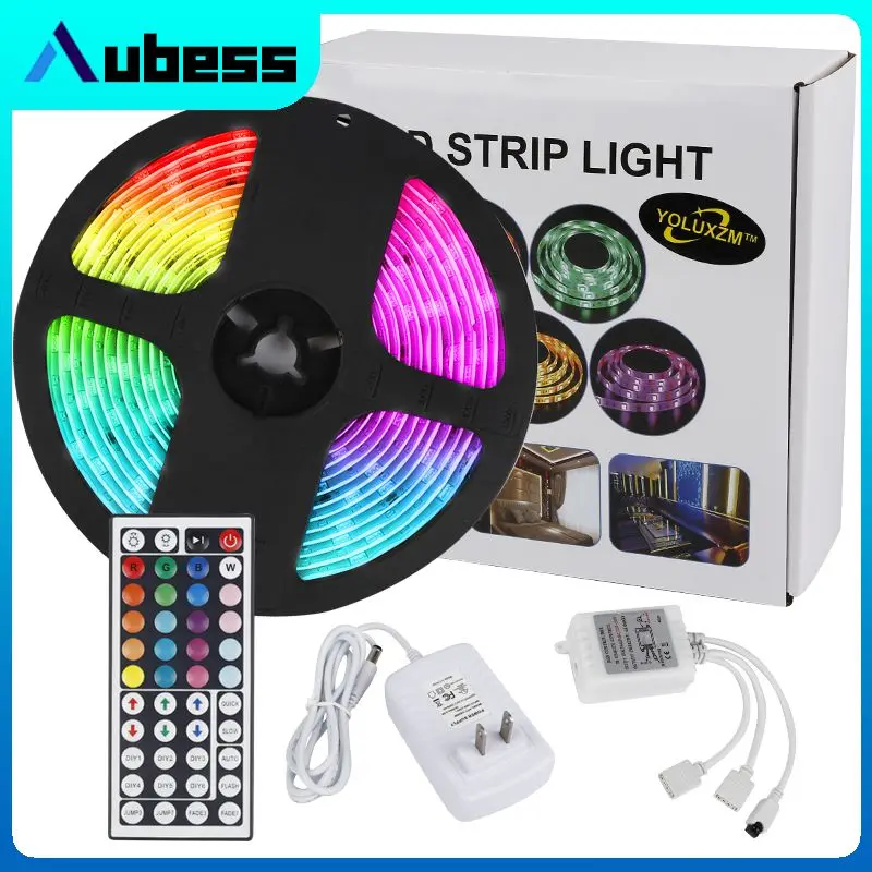 

Светодиодная водонепроницаемая лента Rgb с регулируемой яркостью, 5050 футов