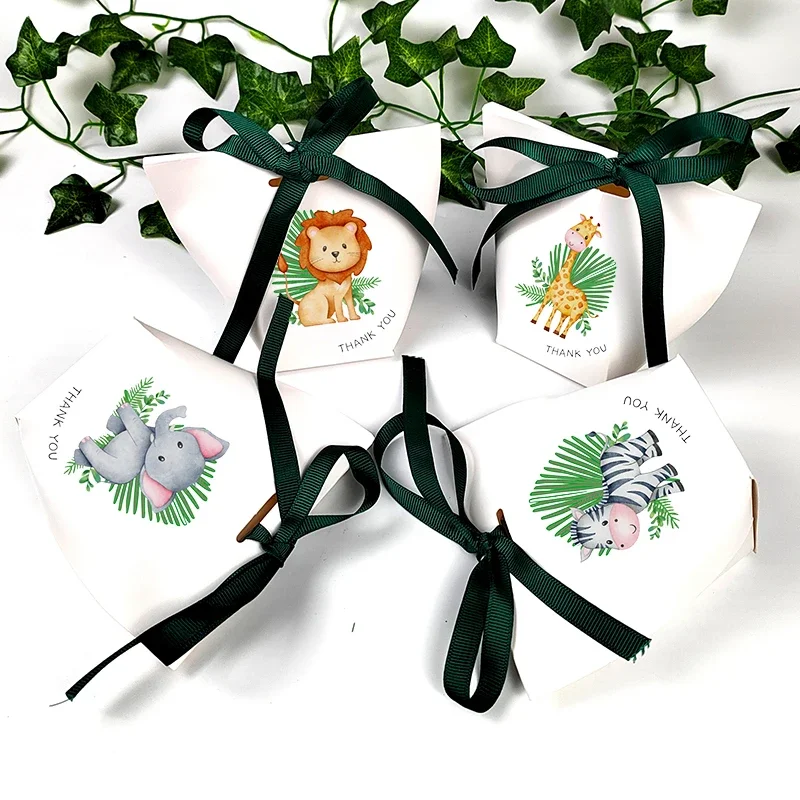 5 шт. подарочные коробки для конфет в виде животных