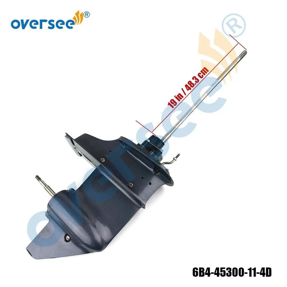6B4-45300-11-4D (L) нижний блок в сборе длинный для подвесного двигателя Yamaha 2 Storke 9 л.с. 15
