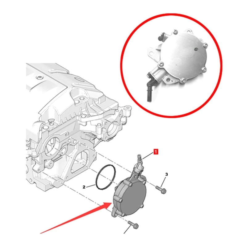 Автомобильная тормозная система Механический вакуумный насос для BMW MINI F54 R55 R60 R56