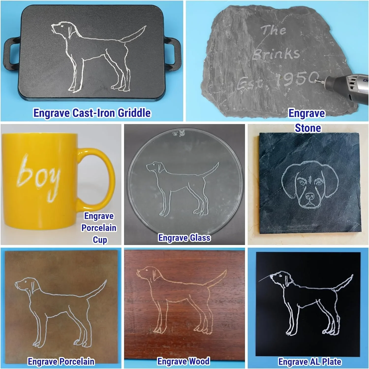 Набор Твердосплавных Заусенцев 10 Шт. Совместимый С Хвостовиком Dremel 1/8 Дюйма