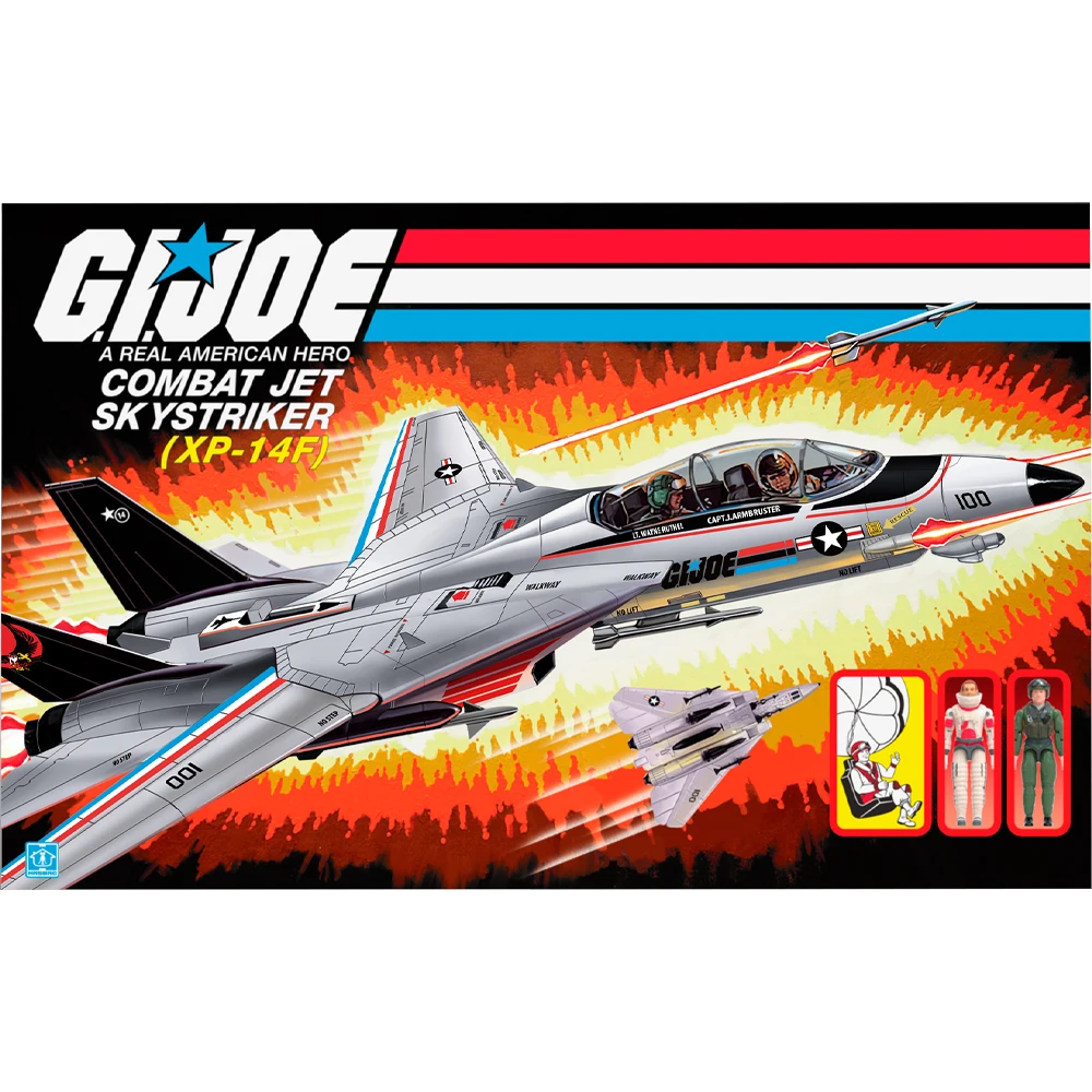 

In Stock Original Hasbro Crowdfunding Series G.i. Joe Skystriker 3.75-Inch Series Movable Doll Collection Model Vehicle F4145