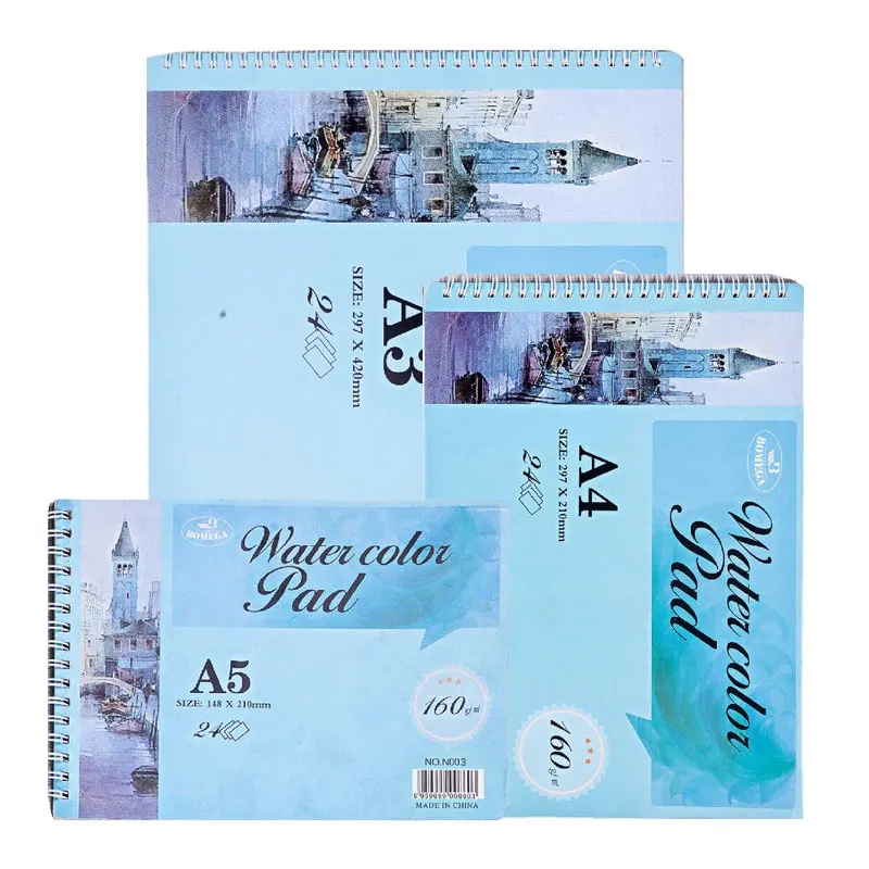 

Альбом для акварельных скетчей, 100% хлопок, 160 г/м2