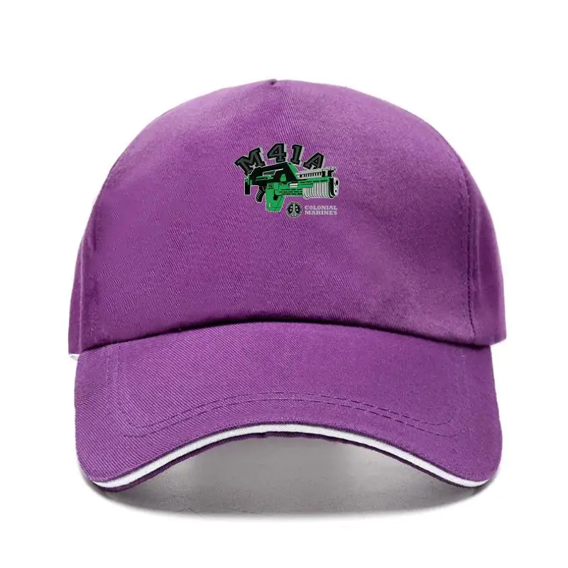 

2022 Printed Men Bill Hat Cotton Snapback M41A Pulse Rifle Baseball Cap Women Hat