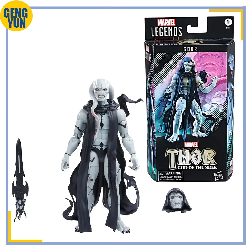 

Оригинальные фигурки героев Marvel Legends Thor God Of Thunder Gorr, 6 дюймов, фигурка Gorr, Коллекционная модель, куклы, игрушки для детей, рождественские подарки