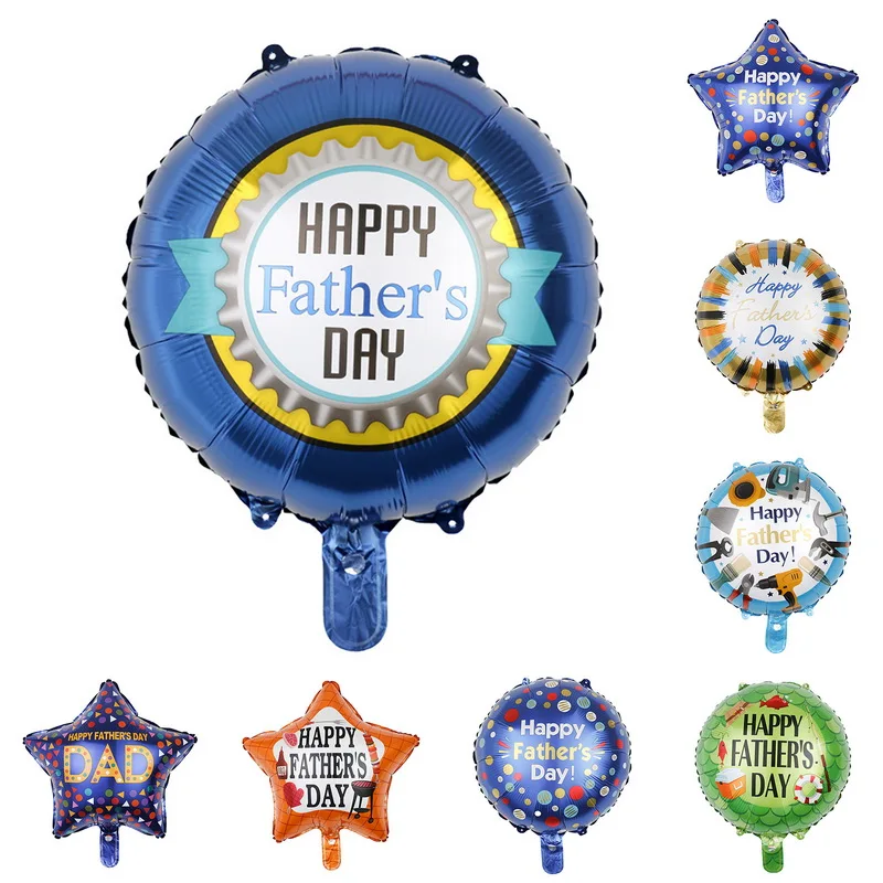 

18inch Spanish Happy Father's Day Helium Globos Feliz Dia Super Papa Foil Balloons father mother Party Decoration Balloons
