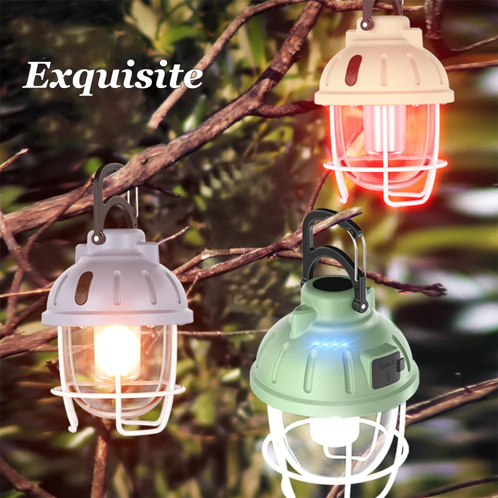

LED Camping Lantern Flashlights Super Bright Portable Outdoor Lights Emergency Light Camping Lights Tent Light for Hiking