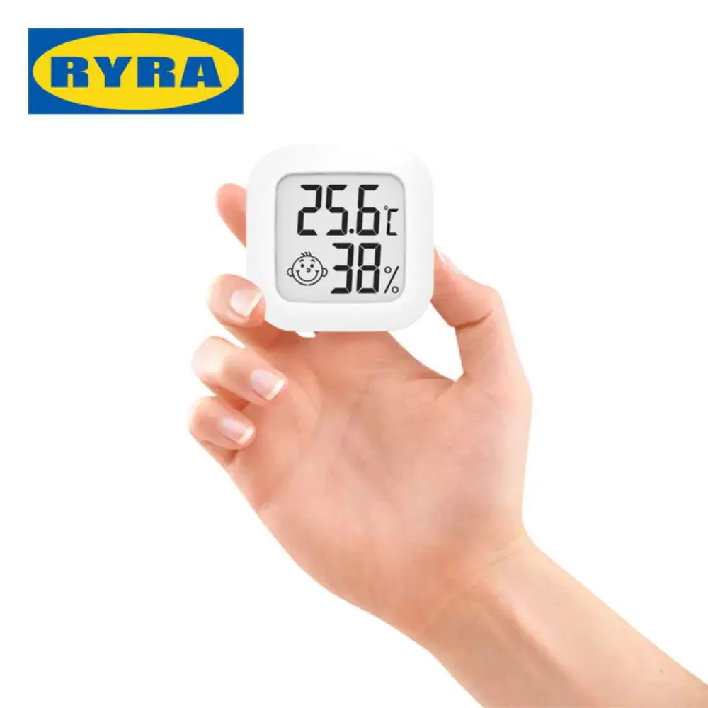 

Room Thermometer Room Thermometer Hygrometer Mini Upgrade Thermohygrometer Digital Smiley Lcd Digital Indoor Room Indoor