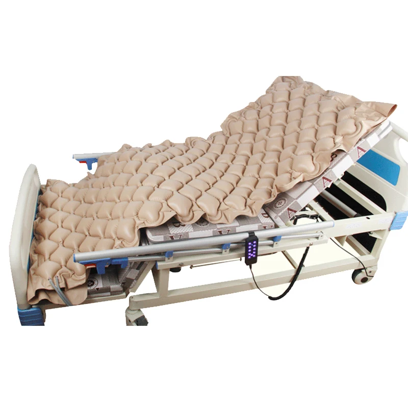 Alternating pressure pads with electric pump stacking system pressure ulcer prevention and bed ulcer treatment enlarge
