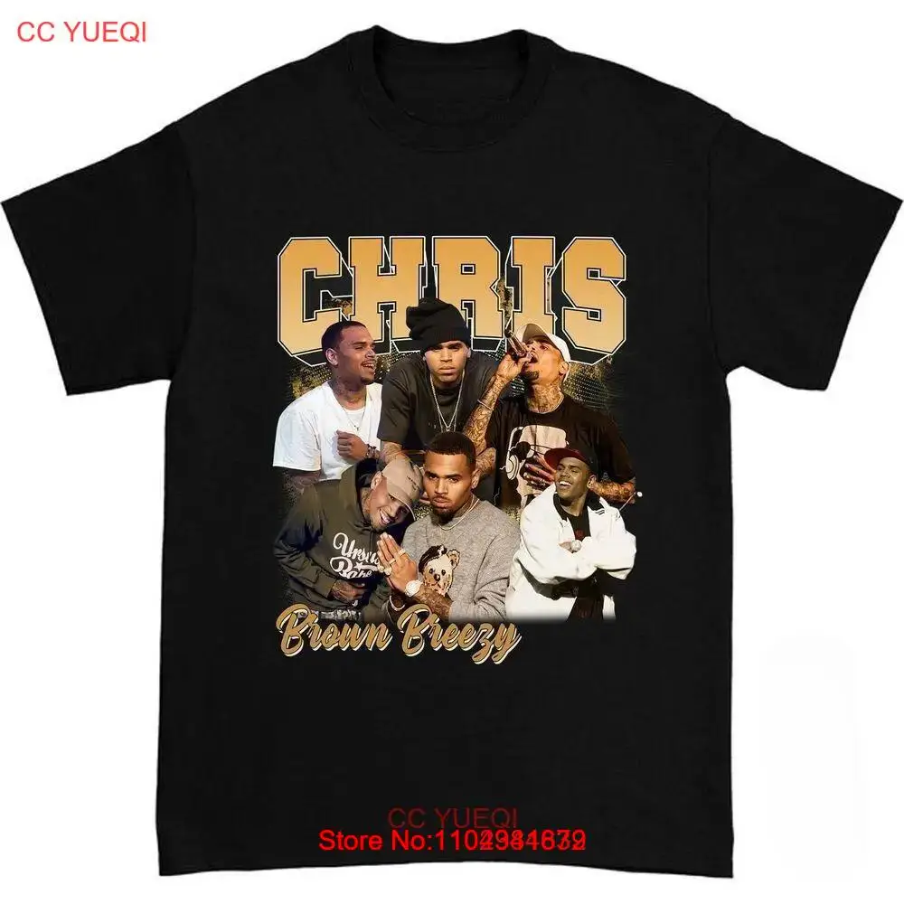 Винтажная футболка Chris Brown Singer в стиле 90-х размер S-5XL
