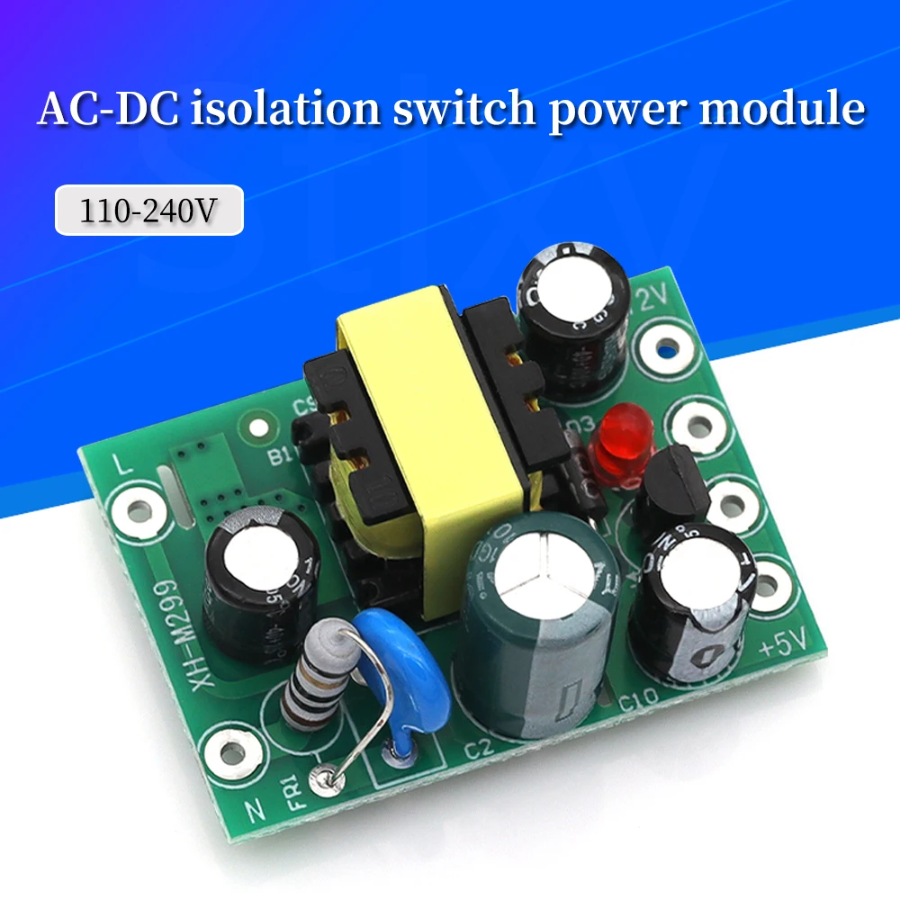 

Импульсный источник питания Stlxy M299 5В/12В 100мА/500мА