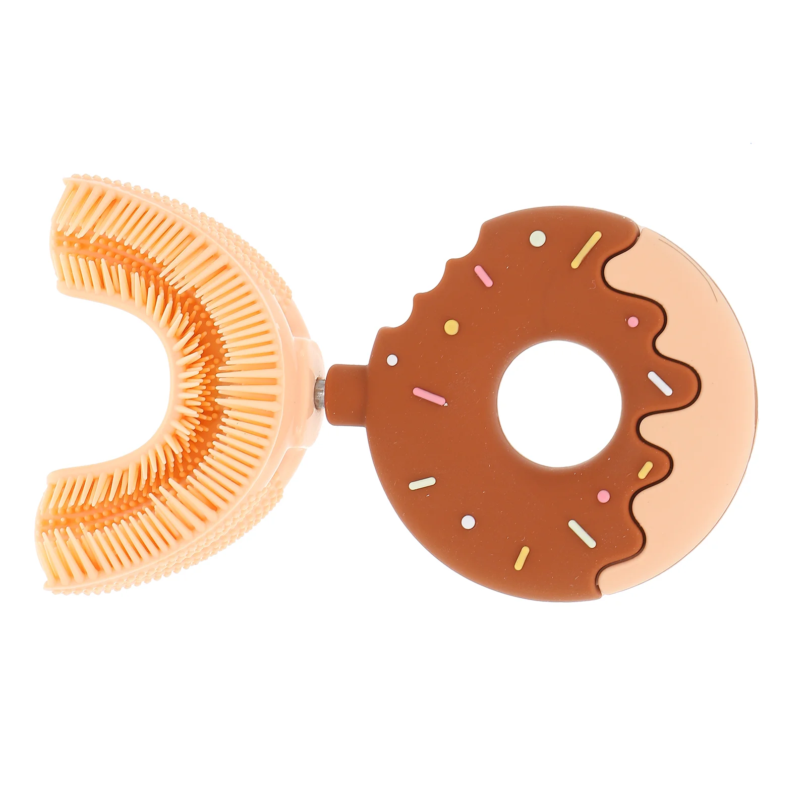 

Silicone Cleaning Brush Toddlers Household Oral Care Cartoon Kids Silica Gel Baby