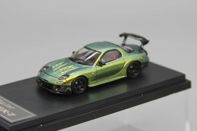 

Master discoloration 1:64 Mazda RX7 RX-7 Amemiya RE modified FD3S alloy car model collection decoration gift