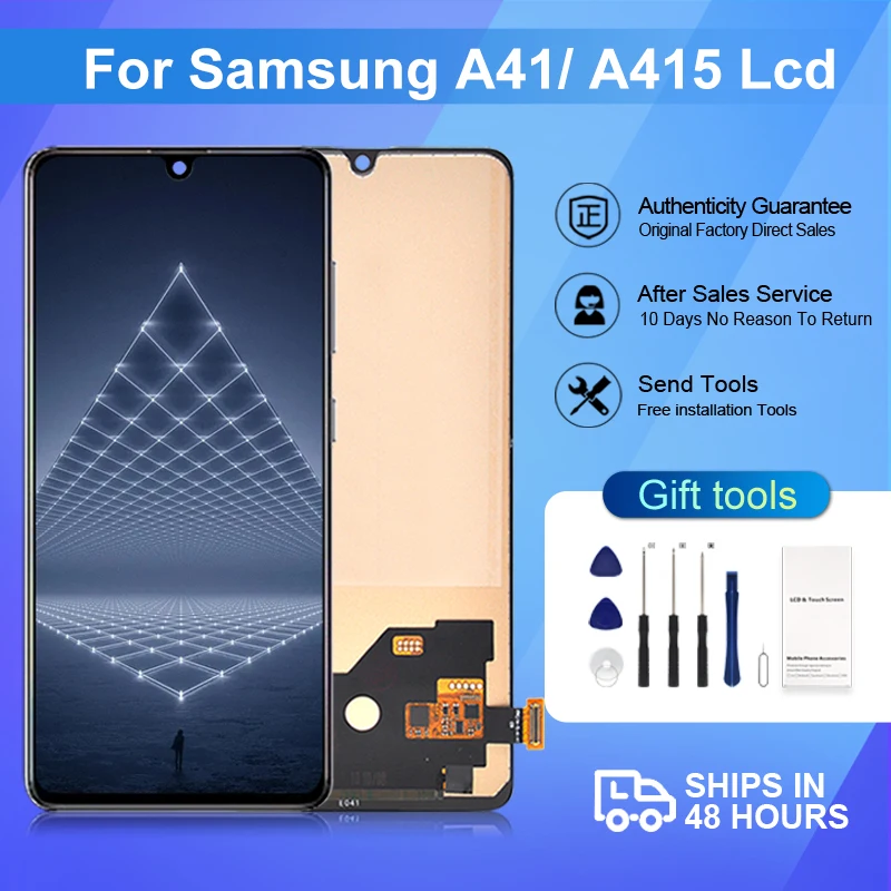 

1Pcs 6.1 Inch A415 Display For Samsung Galaxy A41 Lcd A415F A415F/DS With Touch Panel Screen Digitizer Assembly Free Shipping