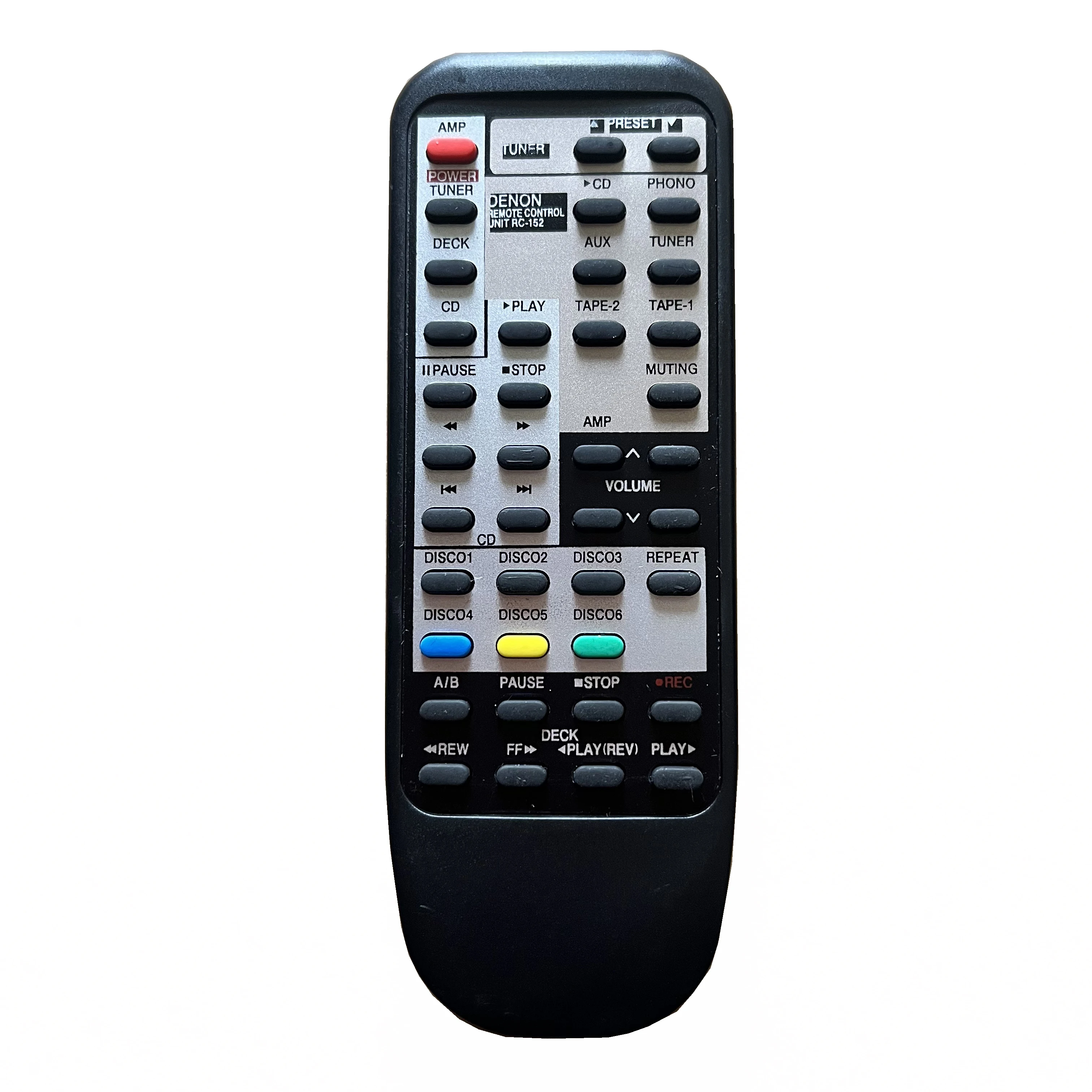 RC-152 использовать для Denon DCD520 DCD615 PMA500 PMA655 PMA655R PMA880R PMA1500AE DCD980 PMA1315R PMA425R PMA650R PMA680R PMA980R