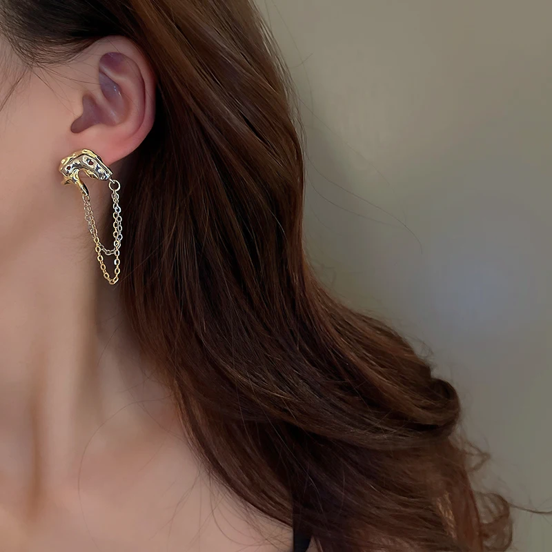 

Geometric Tassel Dangle Earrings for Women Bohemian Irregular Gold Drop Earrings 2022 Trendy Luxury Party Designer Jewelry