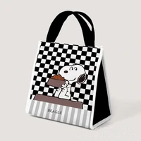 new kawaii sanrio snoopy office worker japanese lunch bag handbag handbag lunch box insulation bag toys for girls
