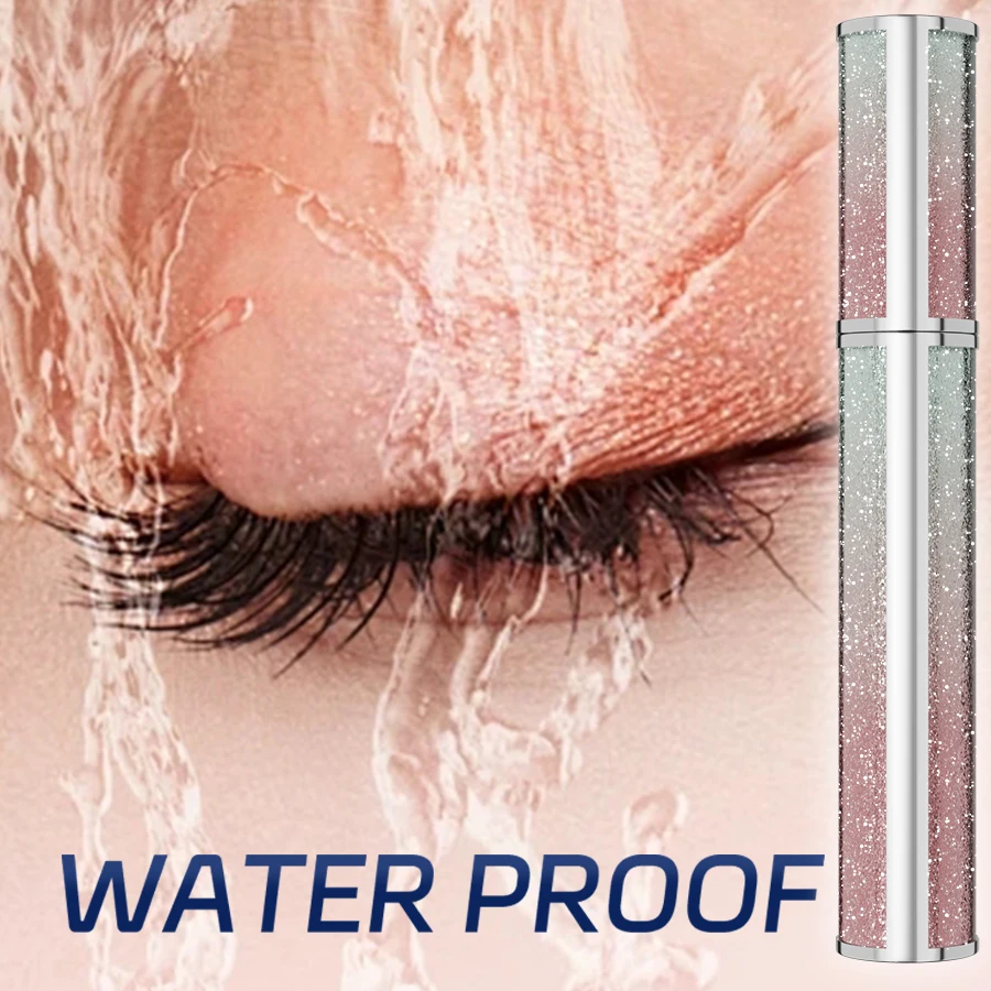 Черная Водостойкая тушь для ресниц всех удлиняющих средств макияжа с эффектом 4d