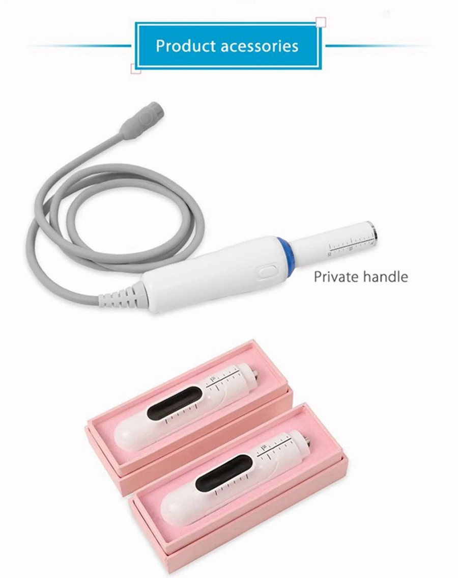 

2022 New Version Vaginal Tightening Skin Care Tools HIFU Handle/HIFU Cartridge/HIFU Transducer/ Heads 3.0mm 4.5mm