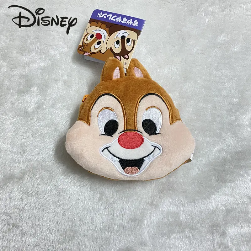 Disney New Women's Change Coin Bag Fashion Cartoon Mini Children's Wallet Simple and Casual Versatile Plush Earphone Bag