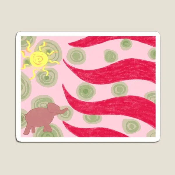 nie mały słoń uchwyt magnetyczny Decor magnetyczna dzieci kolorowa lodówka na lodówkę organizator domowa zabawka śliczne dziecko