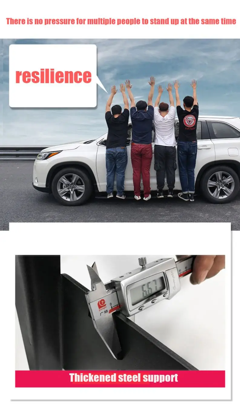 Алюминиевые электрические автоматические боковые ступеньки подножки педали для