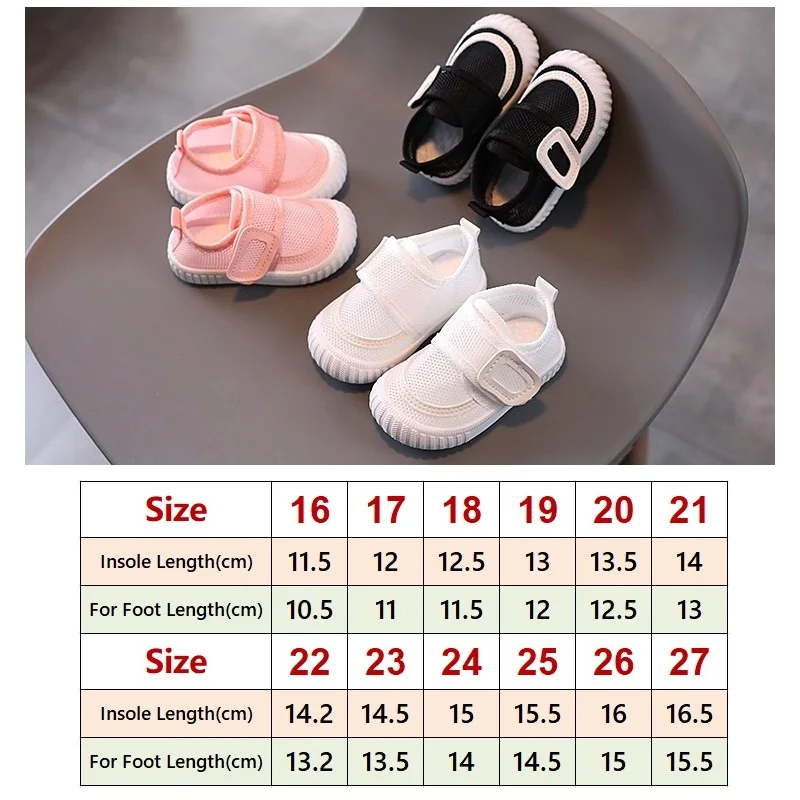 Baby Sneakers Breathable Infant Toddler Walking Shoes Girls Boy Casual Mesh Shoes Soft Bottom Comfortable Non-slip Shoes enlarge