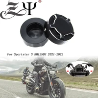 for harley sportster s 1250 rh1250s 2021 2022 front fork bolts cover motorcycle accessories cnc decorative top cap sportsters