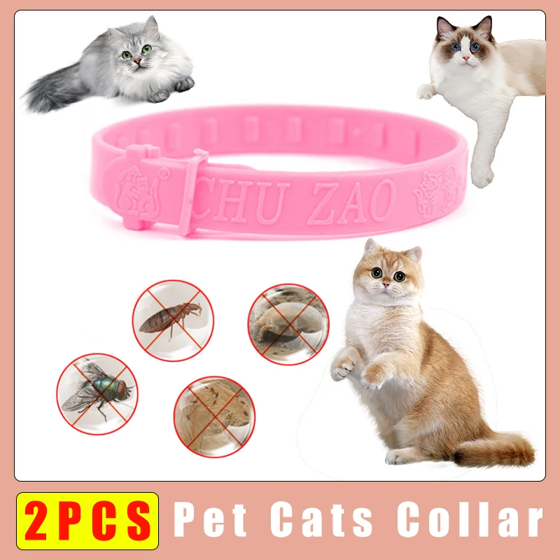 

Pet Deworming Flea and Tick Collar for Cats Flea Tick Prevention Collar Anti-mosquito Insect Repellent Collar Pet Supplies