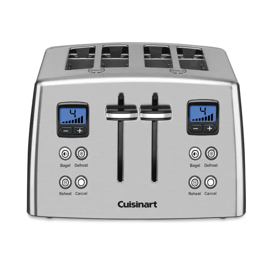

Toasters 4 Slice Countdown Metal Toaster