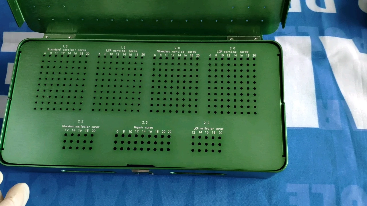 

Disinfection box orthopedic screw box instrument PFNA Set Case