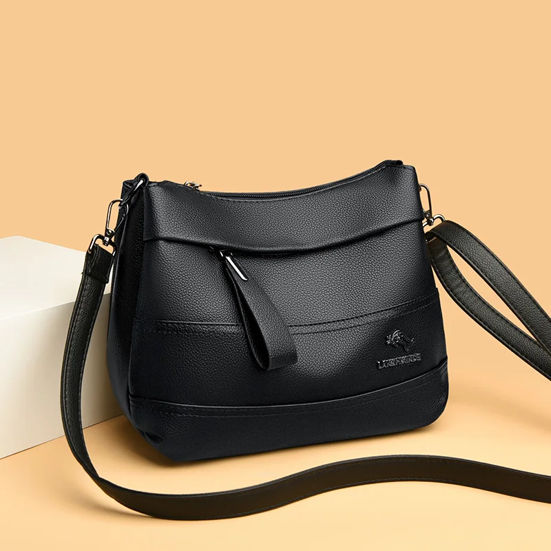 

Women 2023 Ladies Luxury Designer Tote Bag High Capacity Shoulder Bag Sac High Quality Leather Handbag Casual Crossbody Bags for