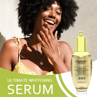 aha organic fruit acid whitening moisturizing exfoliating facial serum 100ml improves skin clarity and reduces wrinkles skincare