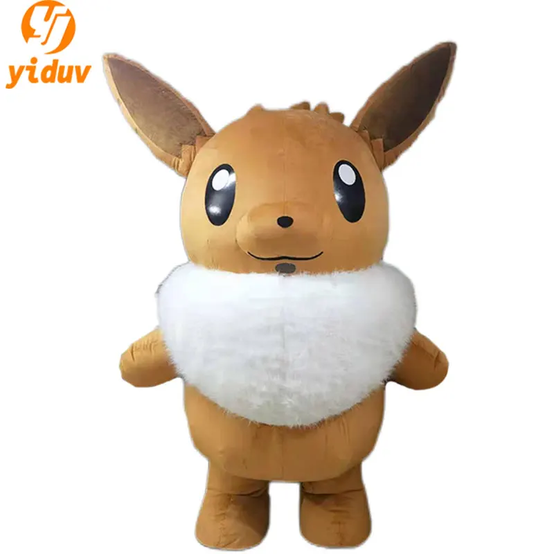 Симпатичный надувной Пушистый Плюшевый медведь панда костюм талисмана пушистый