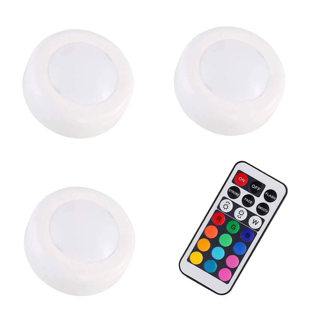 

Closet Light Cabinet Lamp Puck Lighting Wardrobe Decor Household Decorations Battery-operation Home Supplies Type