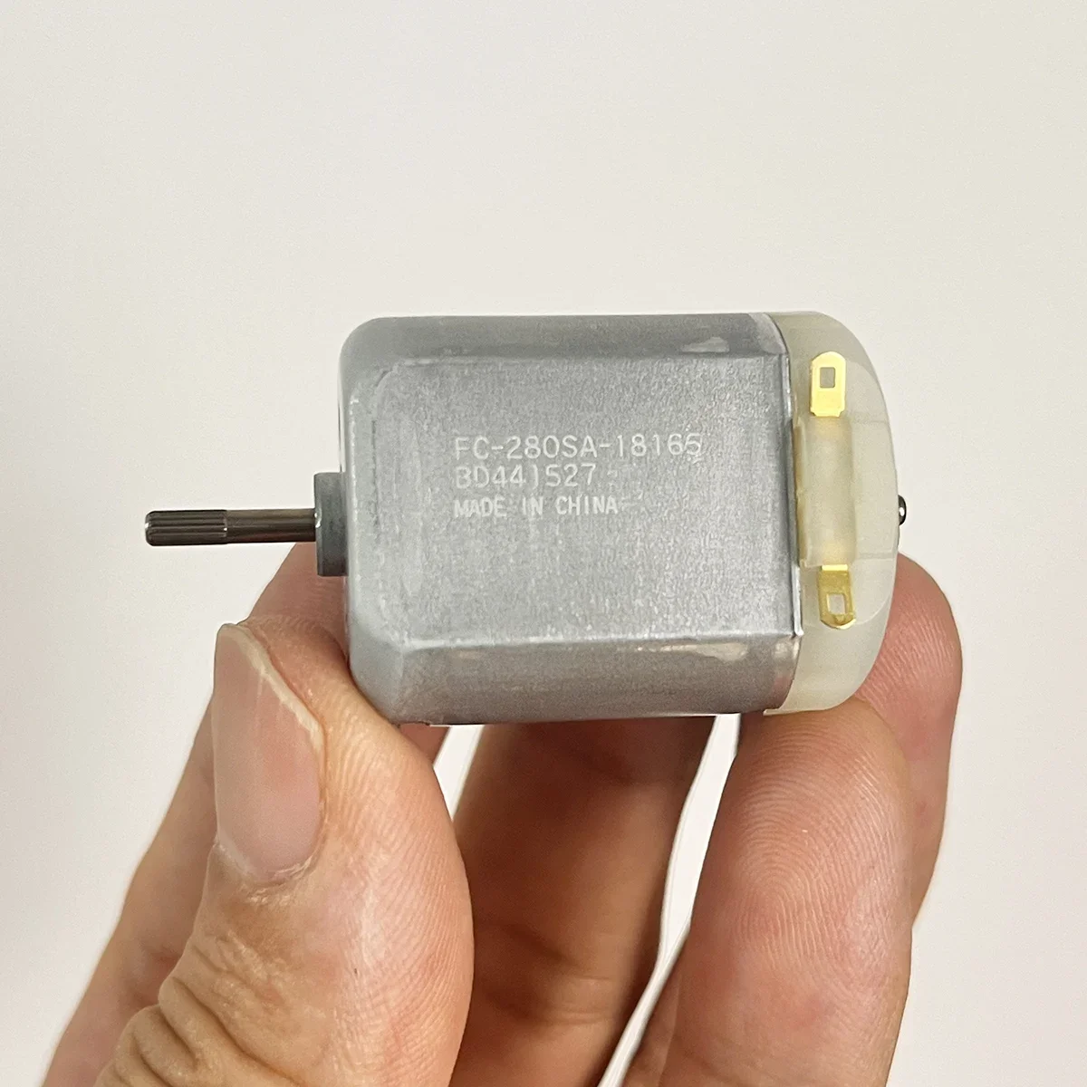 DC 12V Mabuchi FC-280SA-18165 Micro 280 углеродная щетка электродвигатель разделенный вал для