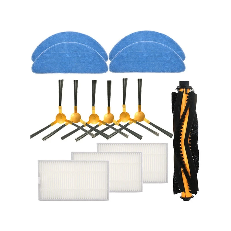 

Robot Vacuum Cleaner Side Brush Mop Cloth HEPA Filter for Liectroux C30B Robot Spare Parts Replacement