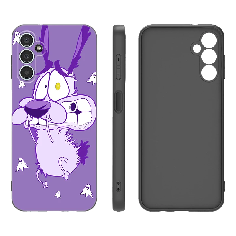 Фото Чехол для телефона Courage Cowardly Dog для Samsung A13 A14 A16 A22 A32 A33 A34 A35 A52S A53 A54 A55 A56 A71 A73 5G A07 A12 A15 A17 A72 №5