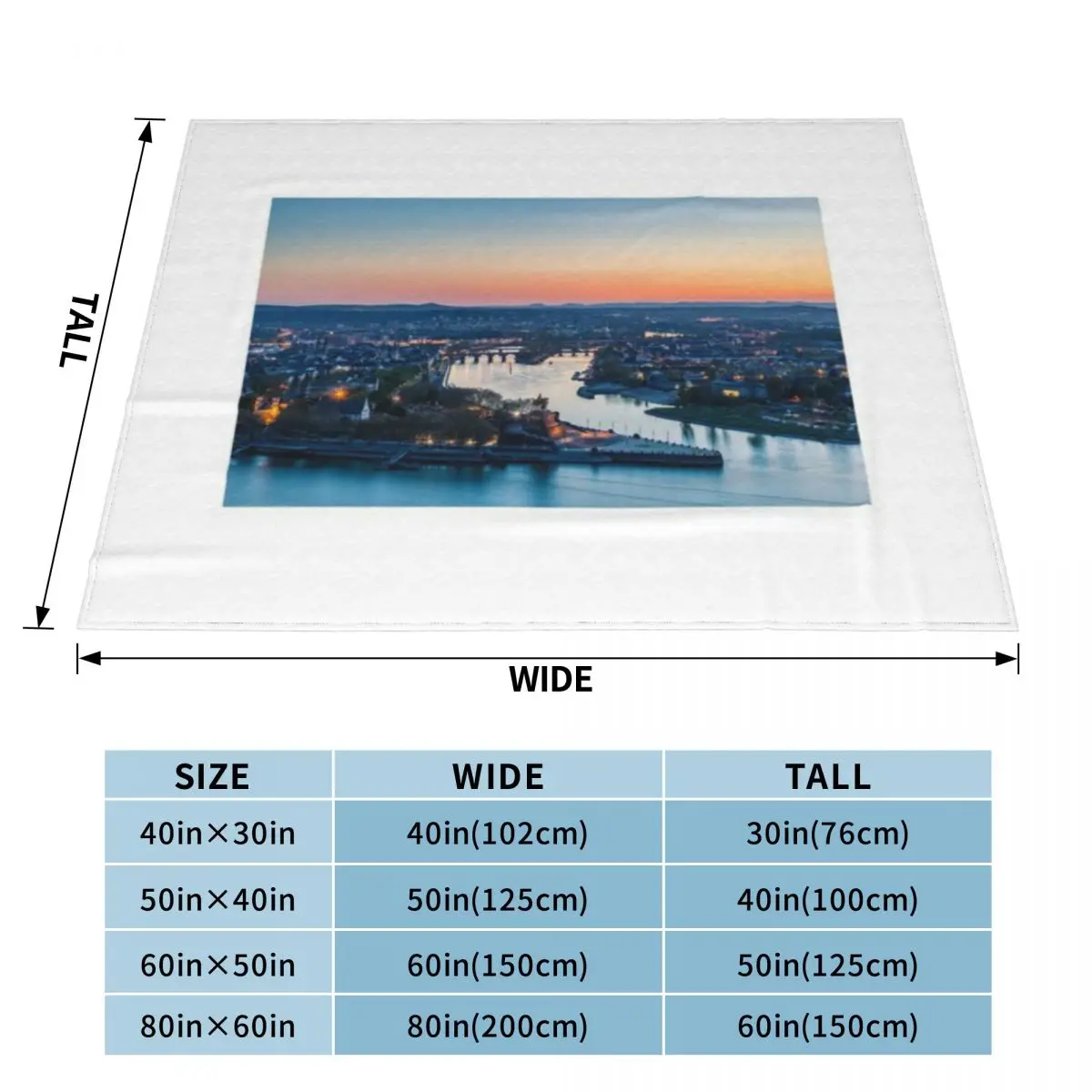 Ультрамягкое Флисовое одеяло KOBLENZ 01