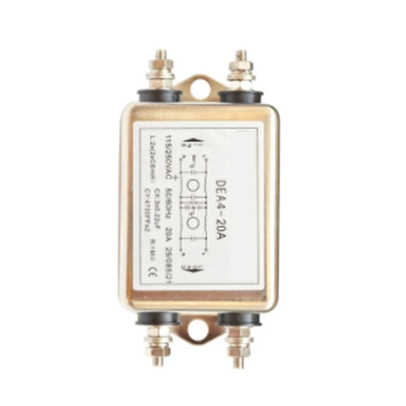 DEA4-20A Single-Phase Power Purifier AC Filter Bolt-On 220V