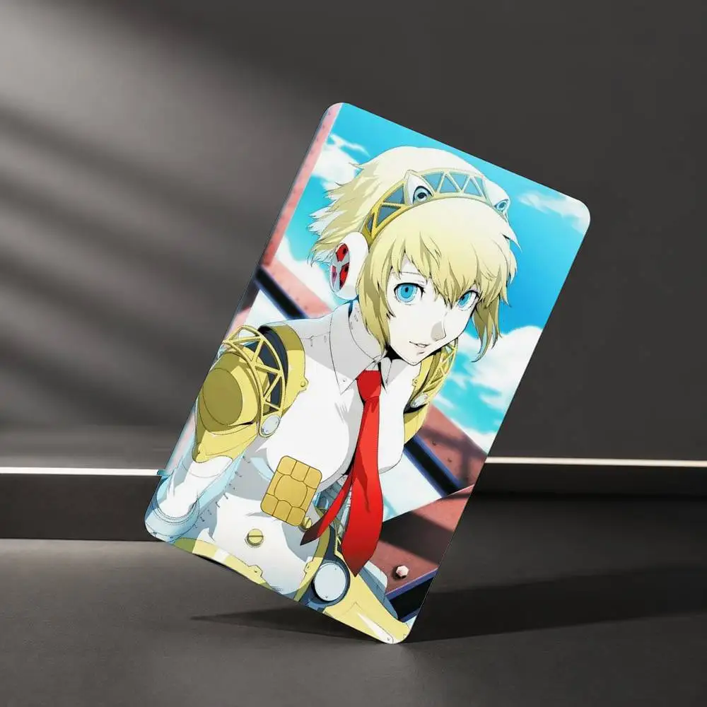 Фото Водонепроницаемые наклейки-пленки Aegis P3 Game Persona 3 для кредитных и дебетовых карт №4