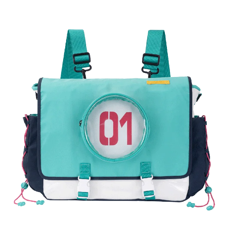 Оригинальная сумка через плечо Moeyu для женщин и мужчин, рюкзак Miku Vocaloid, сумка Ita для косплея, милая сумка, сумки в стиле аниме (art.: 3920cbb148fbb) - 3920cbb148fbb