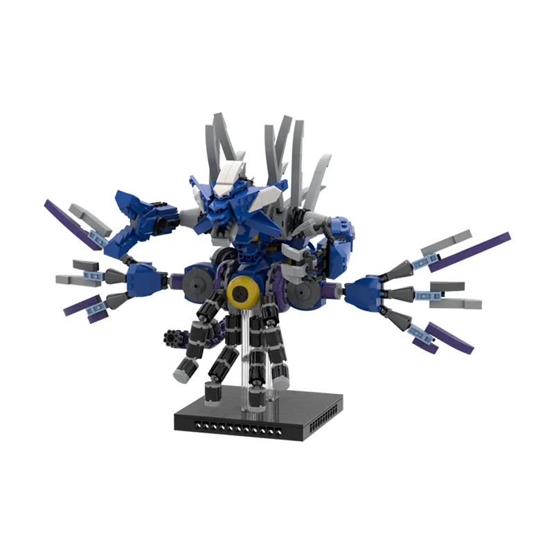 948 деталей MOC Металлическая модель Ежика-Повелителя, строительные блоки, рождественский подарок, набор для сборки, творческий конструктор, идея для творчества и образования на день рождения, DIY (art.: 3920dd04bd6f4) - 3920dd04bd6f4