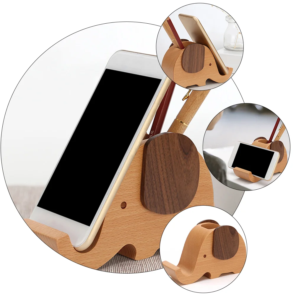 Орнамент слон держатель для ручки очаровательное настольное украшение